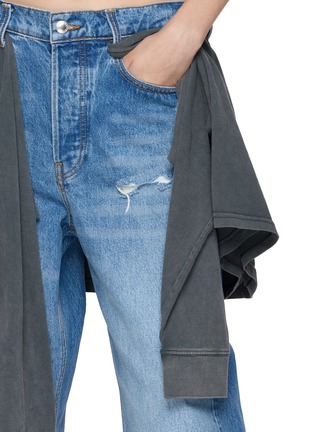  - ALEXANDERWANG - Tied T-Shirt Denim Jeans