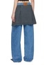 Back View - Click To Enlarge - ALEXANDERWANG - Tied T-Shirt Denim Jeans