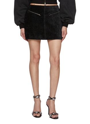 Main View - Click To Enlarge - ALEXANDERWANG - Low Waist Mini Skirt