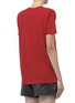 Back View - Click To Enlarge - IRO - 'Leanel' cotton perforated T-shirt