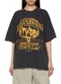 Main View - Click To Enlarge - ALEXANDERWANG - Oversized Sunfaded Graphic Cotton T-Shirt