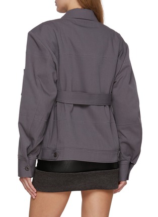 Back View - Click To Enlarge - ALEXANDERWANG - Boxy Workwear Cotton Jacket