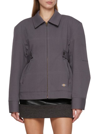 Main View - Click To Enlarge - ALEXANDERWANG - Boxy Workwear Cotton Jacket