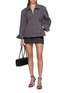 Figure View - Click To Enlarge - ALEXANDERWANG - Boxy Workwear Cotton Jacket