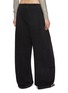 Back View - Click To Enlarge - ALEXANDERWANG - Elasticated Drawstring Waistband Denim Sweatpants