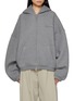 Main View - Click To Enlarge - ALEXANDERWANG - Hotfix Crystal Zip Up Hoodie