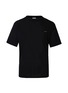 Main View - Click To Enlarge - SILKY MIRACLE - Nude Men's Knit Short Sleeve Top — Black/Size M
