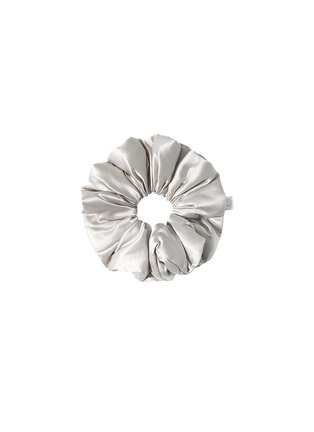 Main View - Click To Enlarge - SILKY MIRACLE - Miracle Silk Scrunchie — Galaxy Grey