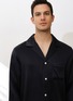  - SILKY MIRACLE - Miracle Men's Silk Pyjama Set — Black/Size S