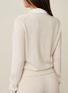  - SILKY MIRACLE - CloudKnit Silk Cashmere Wool Knit Cardigan — Almond White/Size 2