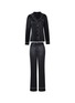 Main View - Click To Enlarge - SILKY MIRACLE - Miracle Silk Pyjama Set — Black/Size S