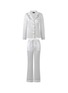 Main View - Click To Enlarge - SILKY MIRACLE - Miracle Silk Pyjama Set — Pearl White/Size S