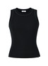 Main View - Click To Enlarge - SILKY MIRACLE - Nude Swarovski Crystal Tank Top — Black/Size S