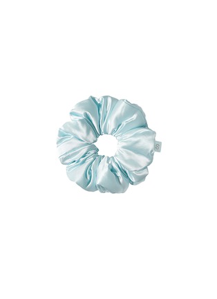 Main View - Click To Enlarge - SILKY MIRACLE - Miracle Silk Scrunchie — Sky Blue