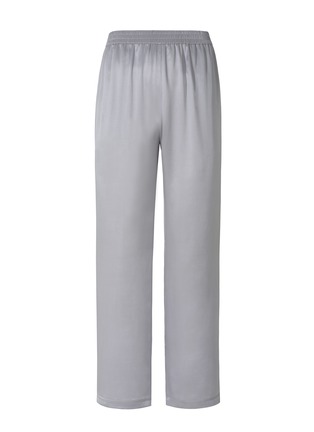 Detail View - Click To Enlarge - SILKY MIRACLE - Miracle Men's Silk Pyjama Set — Grey/Size M