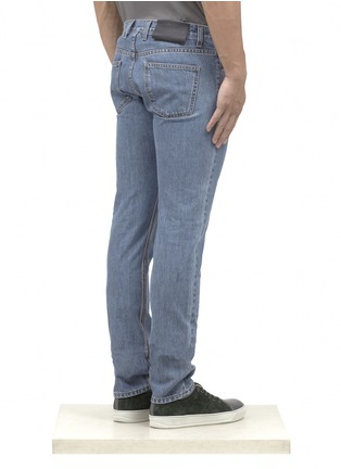 Back View - Click To Enlarge - LANVIN - Cotton straight-leg jeans
