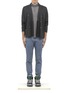 Figure View - Click To Enlarge - LANVIN - Cotton straight-leg jeans