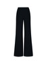 Main View - Click To Enlarge - SILKY MIRACLE - Nude Flared Leg Trousers — Black/Size S