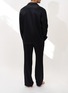 Detail View - Click To Enlarge - SILKY MIRACLE - Miracle Men's Silk Pyjama Set — Black/Size M