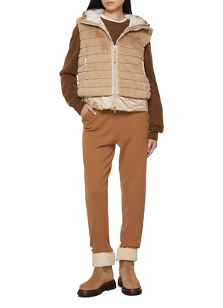 Figure View - Click To Enlarge - BOGNER - Yumi Faux Fur Waistcoat