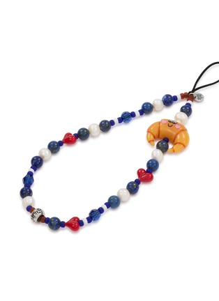 Detail View - Click To Enlarge - STRING TING - Monsieur Croissant Wristlet Phone Strap