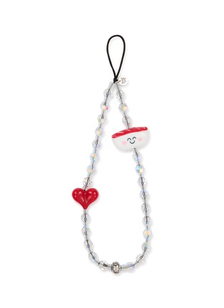 Main View - Click To Enlarge - STRING TING - Sushi On Ice Wristlet Phone Strap