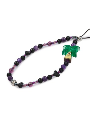 Detail View - Click To Enlarge - STRING TING - Sunset Palm Wristlet Phone Strap