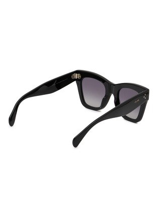 Figure View - Click To Enlarge - CELINE - 3 Dots Acetate Square Sunglasses