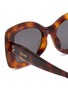 Detail View - Click To Enlarge - CELINE - 3 Dots Acetate Rectangular Sunglasses