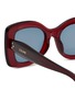 Detail View - Click To Enlarge - CELINE - 3 Dots Acetate Rectangular Sunglasses