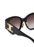 Detail View - Click To Enlarge - CELINE - Maxi Triomphe Acetate Round Sunglasses