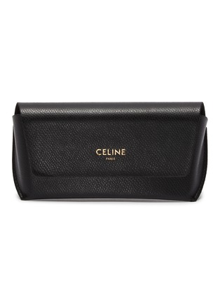 Detail View - Click To Enlarge - CELINE - Maxi Triomphe Acetate Round Sunglasses