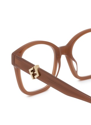 Detail View - Click To Enlarge - FENDI - FF Dimonds Acetate Rectangular Optical Glasses