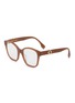 FENDI FF Dimonds Acetate Rectangular Optical Glasses