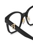 Detail View - Click To Enlarge - FENDI - FF Diamonds Acetate Square Optical Glasses
