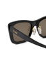 Detail View - Click To Enlarge - FENDI - Lettering Acetate Angular Sunglasses