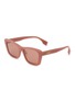 FENDI Lettering Acetate Angular Sunglasses
