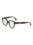 FENDI FF Diamonds Acetate Square Optical Glasses