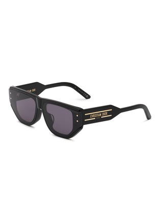 Main View - Click To Enlarge - DIOR - Diorsignature S15F Acetate Angular Sunglasses
