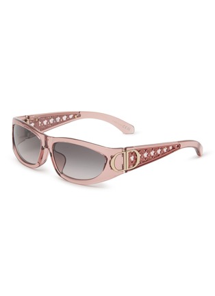 Main View - Click To Enlarge - DIOR - Verydior S3F Acetate Angular Sunglasses