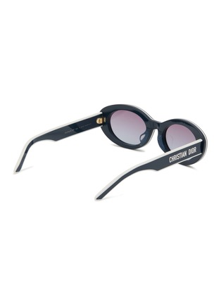 Figure View - Click To Enlarge - DIOR - Diorpacific B4F Acetate Oval Sunglasses
