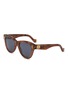 LOEWE Anagram Acetate Round Sunglasses
