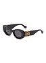 Main View - Click To Enlarge Main View - Click To Enlarge - LOEWE - Anagram Acetate Oval Sunglasses
