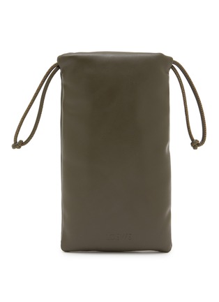 Detail View - Click To Enlarge - LOEWE - Anagram Acetate Oval Sunglasses