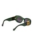 Figure View - Click To Enlarge - LOEWE - Anagram Acetate Oval Sunglasses
