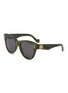 Main View - Click To Enlarge - LOEWE - Anagram Acetate Round Sunglasses