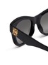 Detail View - Click To Enlarge - LOEWE - Anagram Acetate Round Sunglasses