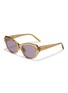Main View - Click To Enlarge Main View - Click To Enlarge - LOEWE - Acetate Slim Oval Sunglasses