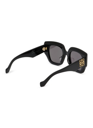 Figure View - Click To Enlarge - LOEWE - Anagram Acetate Square Sunglasses