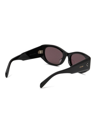 Figure View - Click To Enlarge - CELINE - 3 Dots Acetate Round Sunglasses